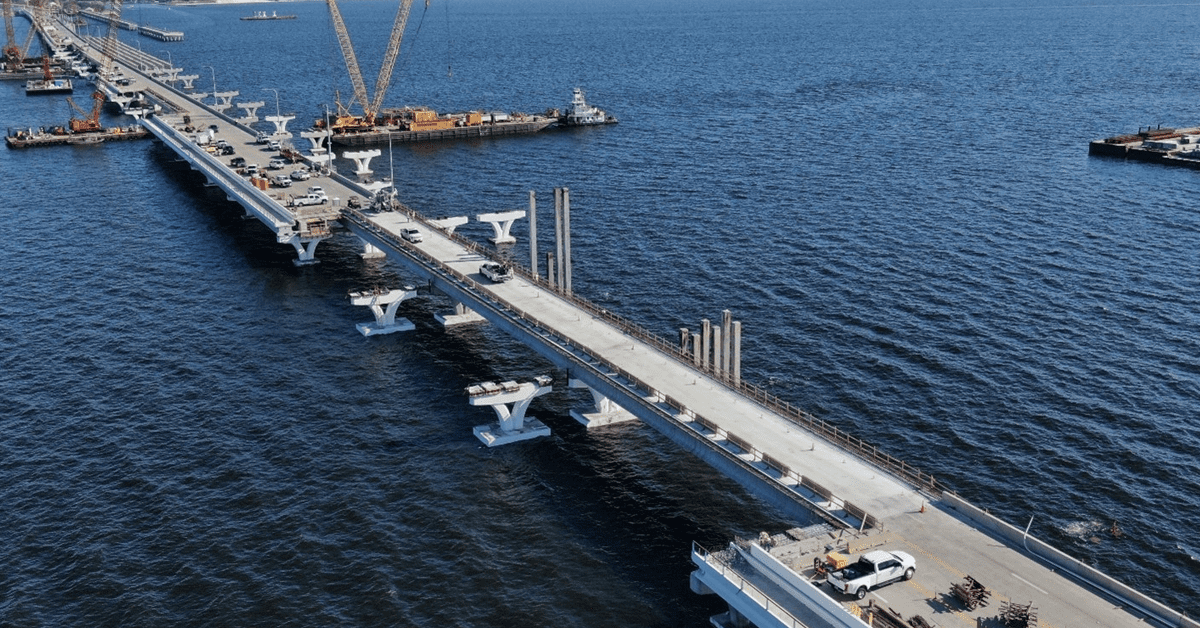 Florida Department of Transportation's Rebuilding of the Pensacola Bay Bridge, $399 Million