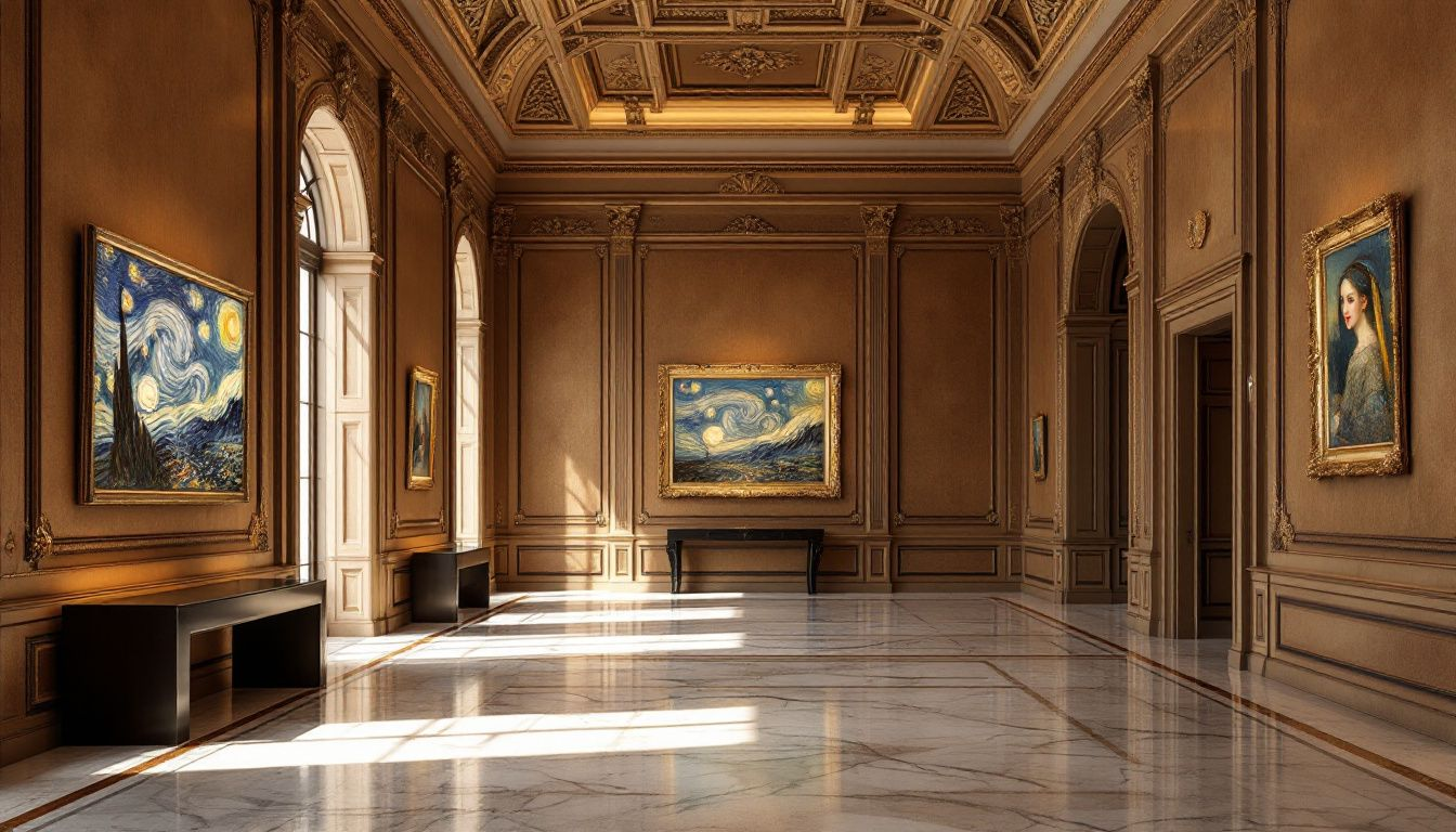 A selection of fine art reproductions available for purchase.