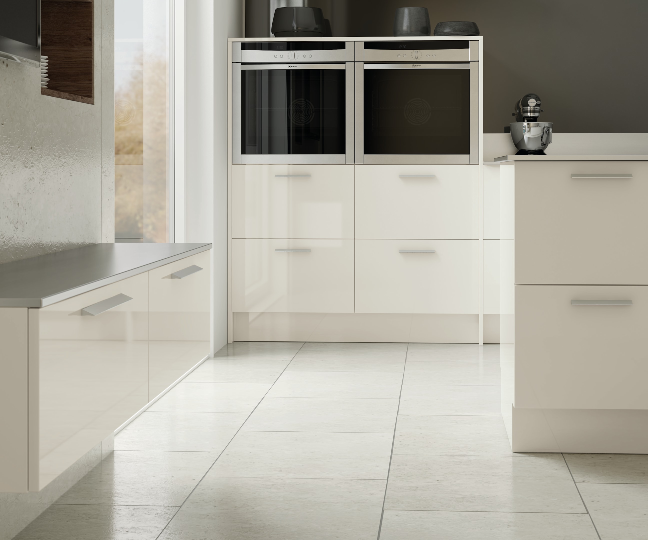 Family friendly modern kitchen