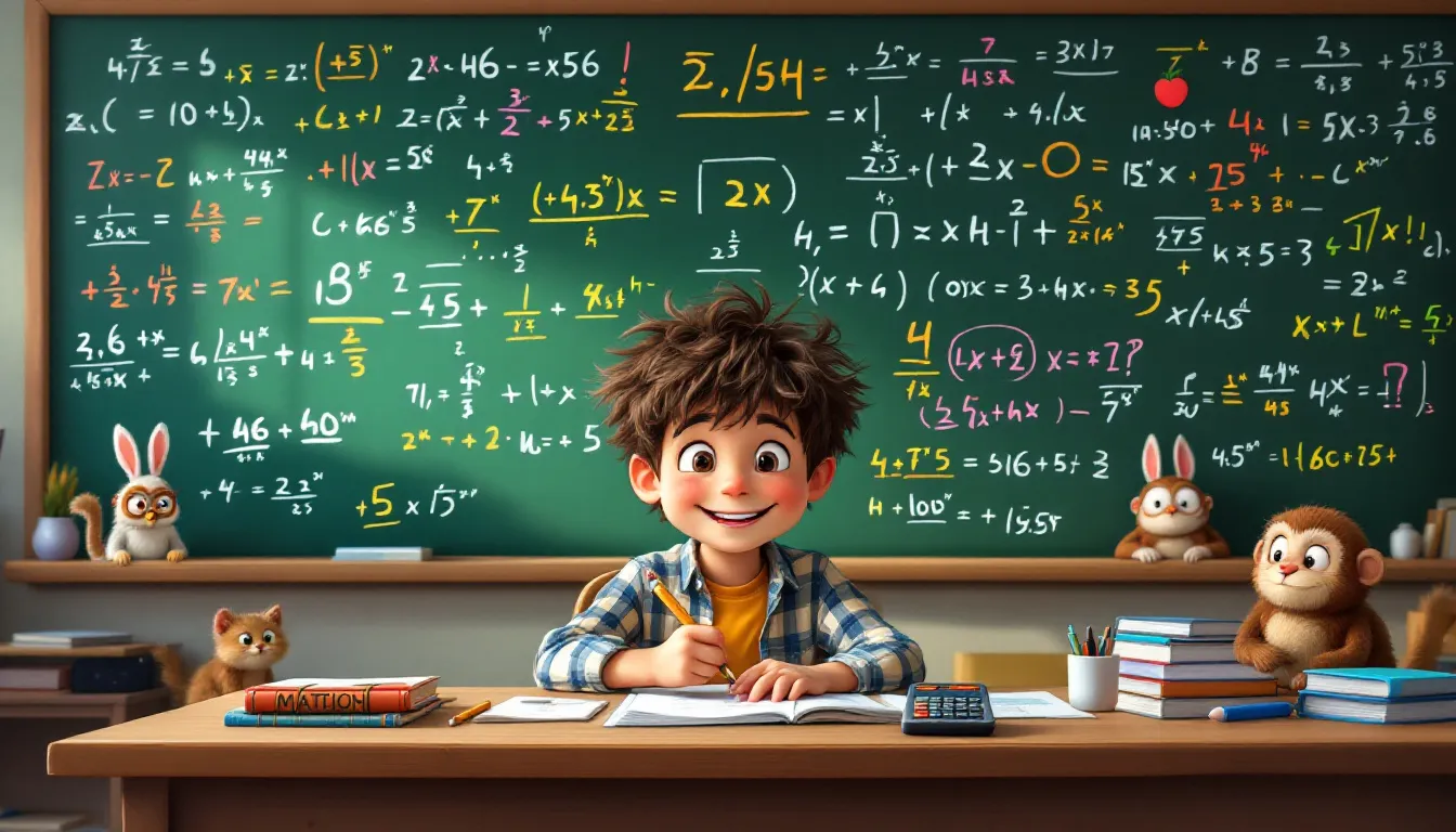 A student working on non-calculator maths practice questions.