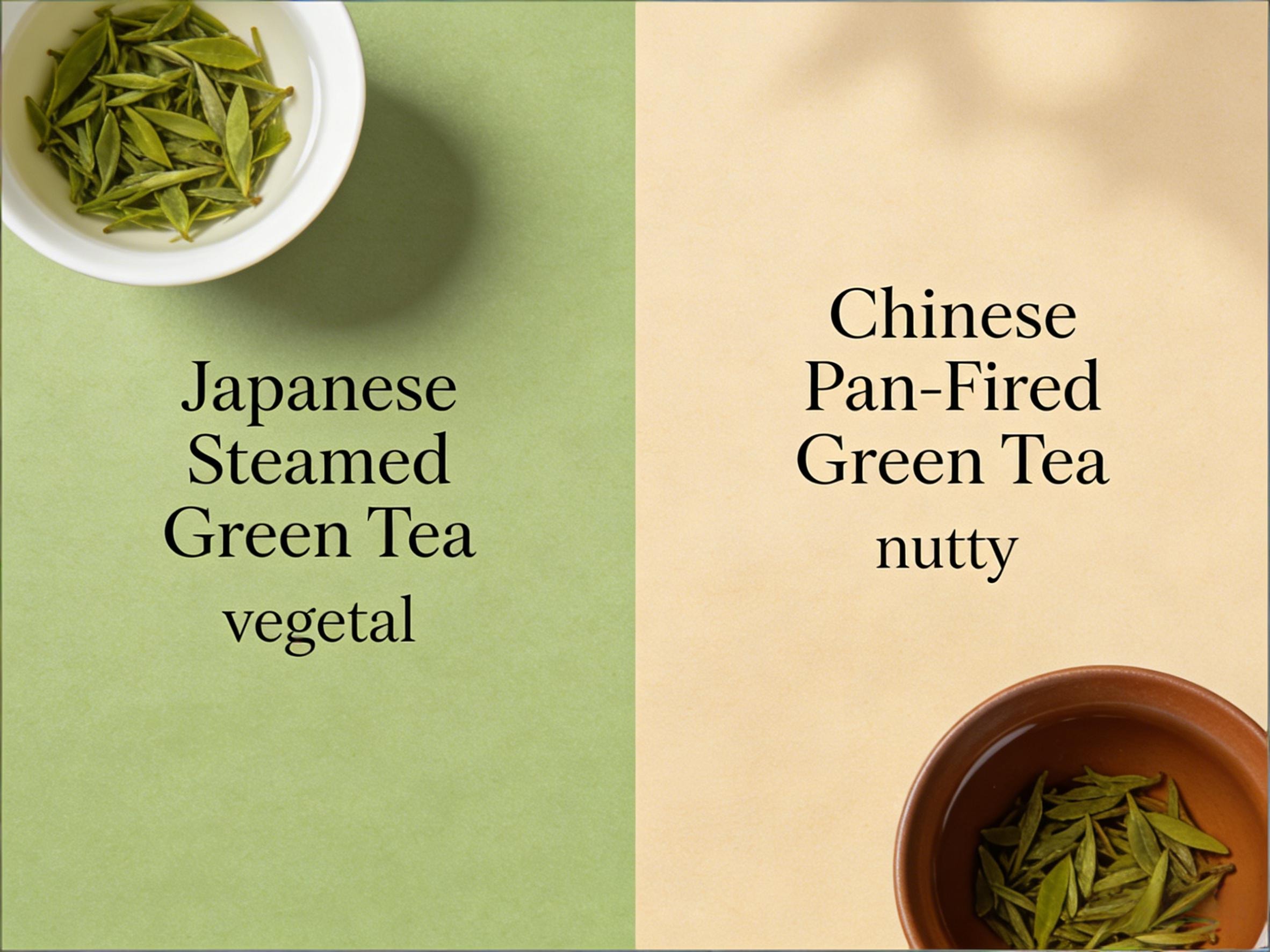 Steamed vs Pan-Fired Green Tea