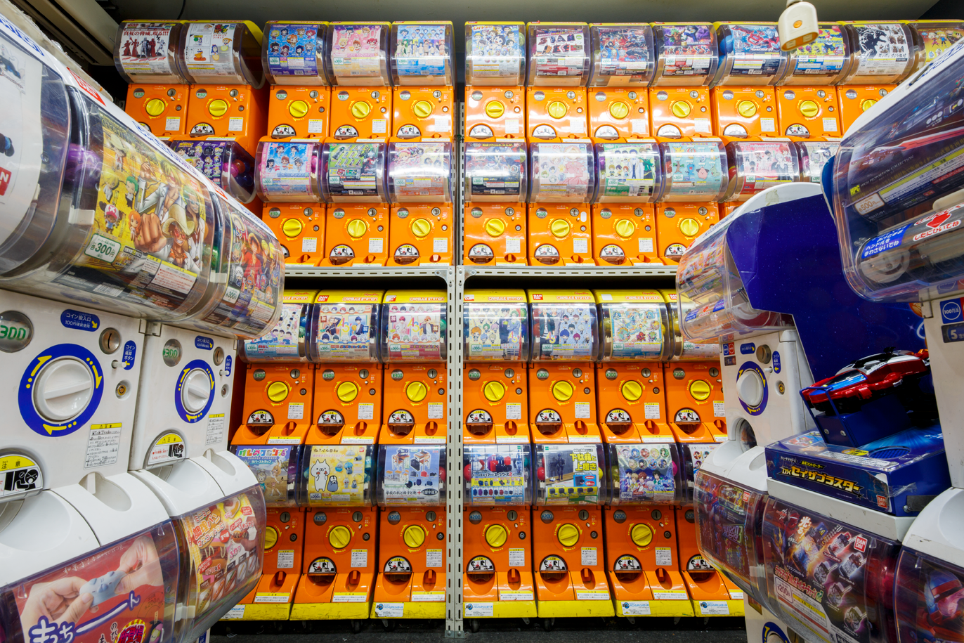 History of Gachapon Machines