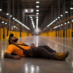 Injured Amazon worker