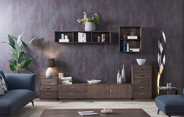 tv cabinet, wall, interior design