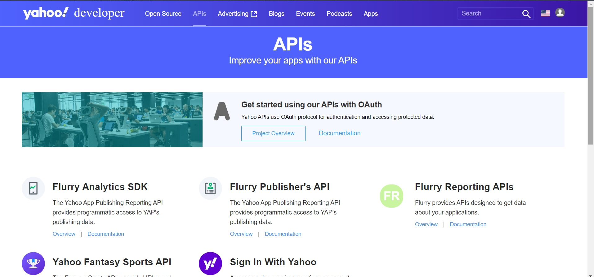 Yahoo News API