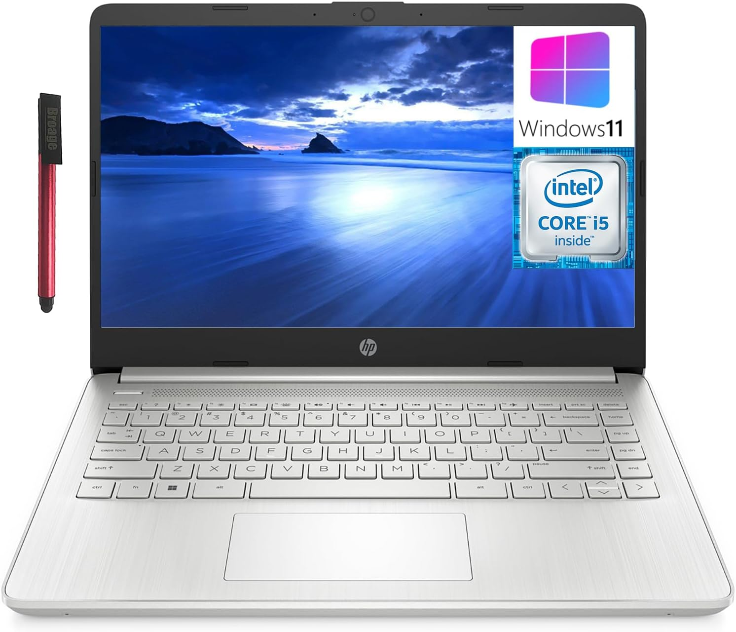 HP 14" Laptop with Intel Core i5-1135G7