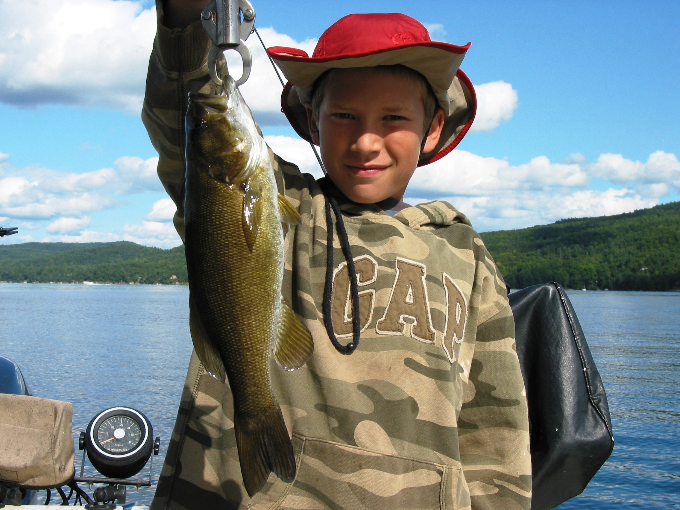 Lake George holds both bragging sized smallmouth and largemouth. (Photo courtesy of Justy Joe Charters)