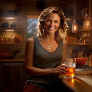 If she was real, she'd now be a great home bartender!