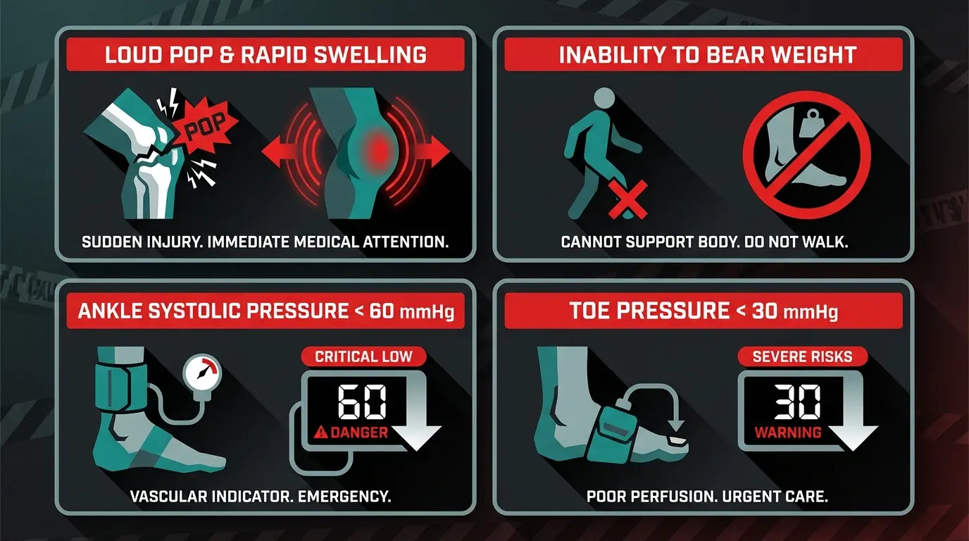 When You Should Not Rely on a Knee Compression Sleeve (Safety Gate)