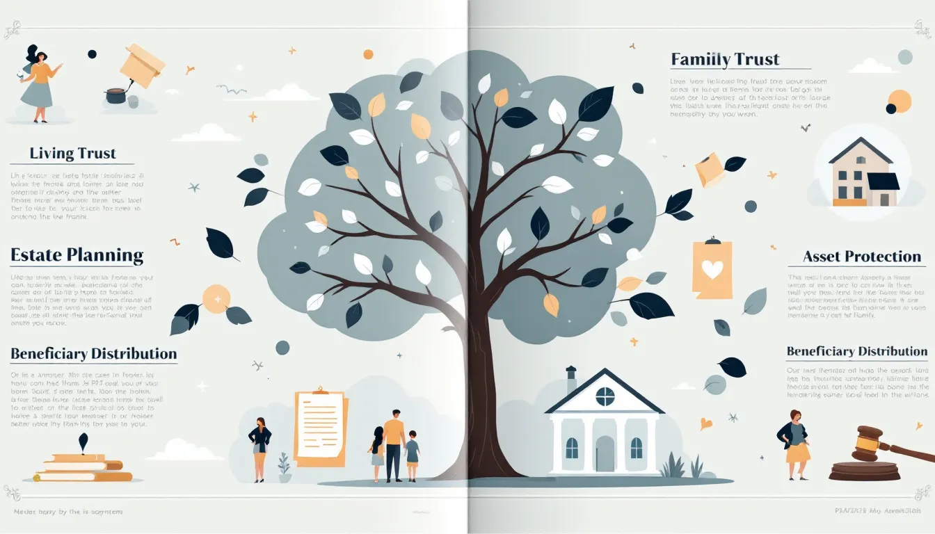 An overview of living trusts and their importance in estate planning.