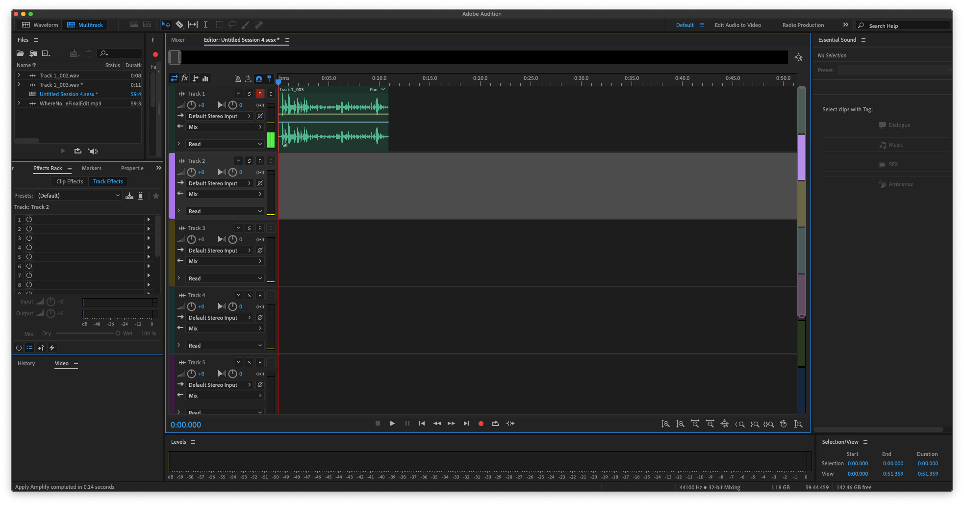 adobe audition vs audacity noise removal