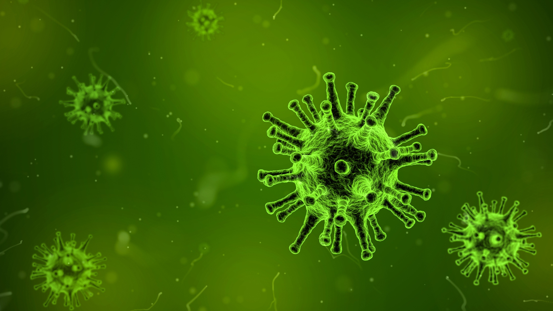 green virus graphic
