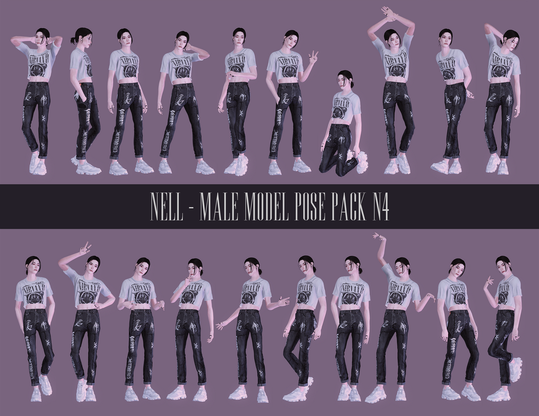 Male Model Pose Pack
