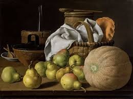 Still Life With Melon And Pears (Luis Meléndez, 1772)