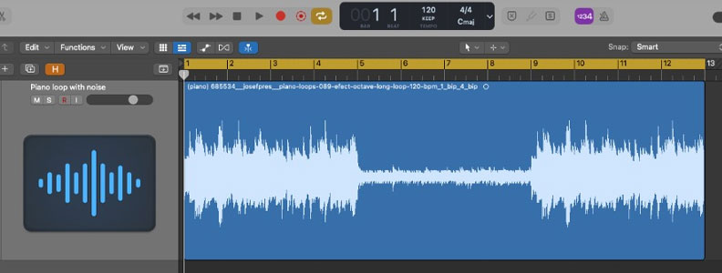 remove background noise in logic pro