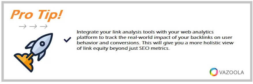 Pro Tip conversions and behavior for link equity