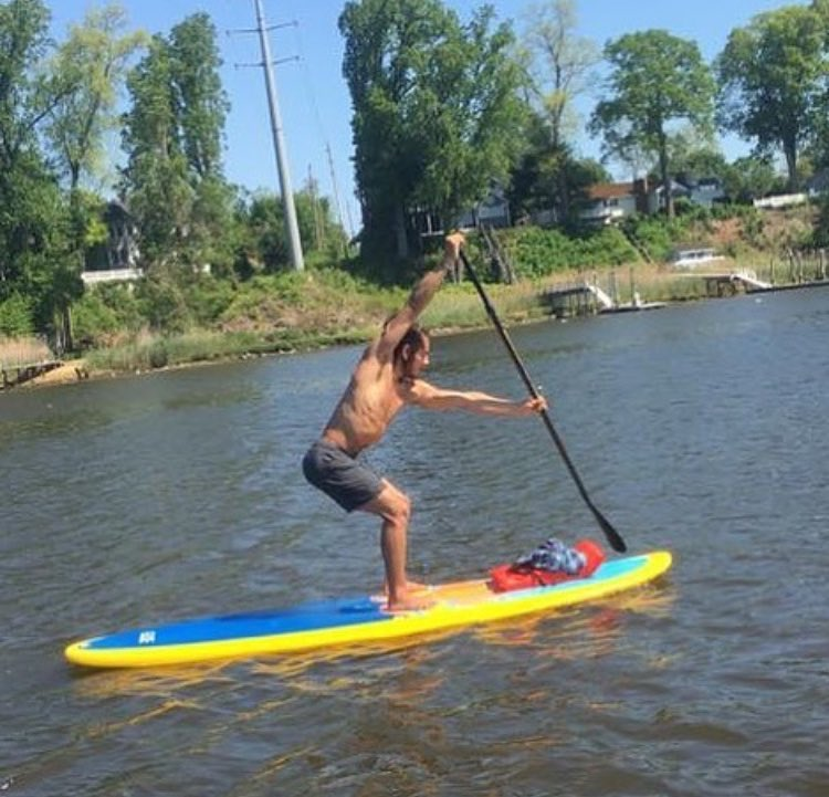 inflatable paddle board and solid paddle board