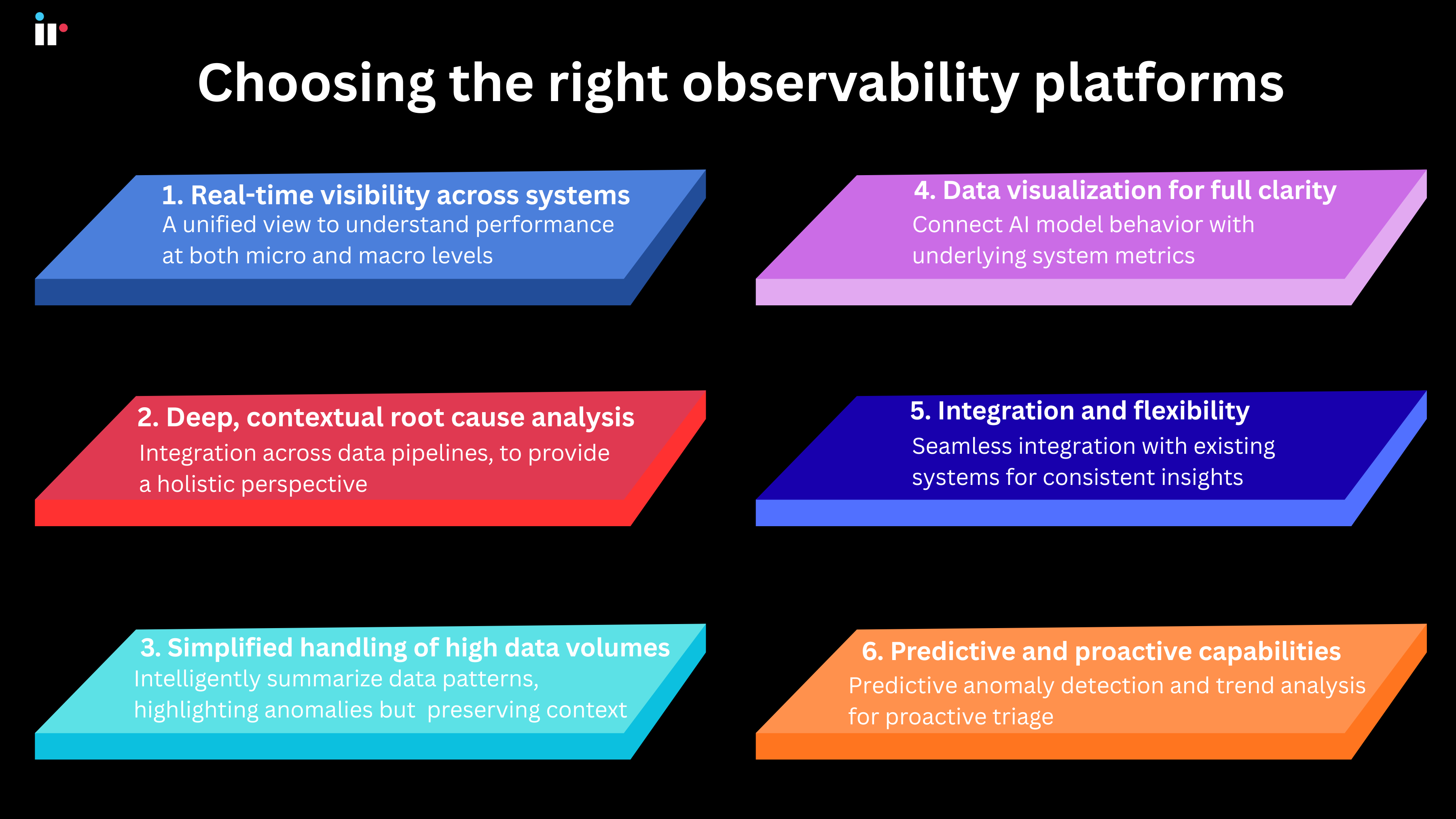 Choosing the right observability platforms