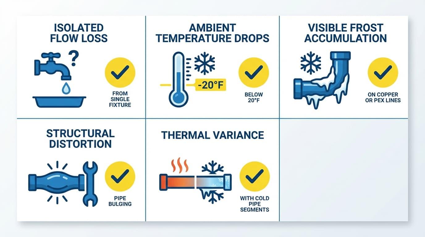 How Can You Confirm If Your Plumbing Pipes Are Actually Frozen?