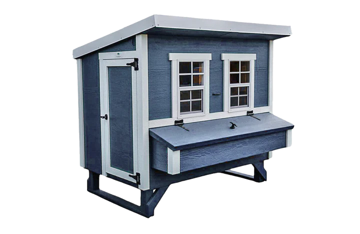 Blue OverEZ Large Chicken Coop Made in the USA