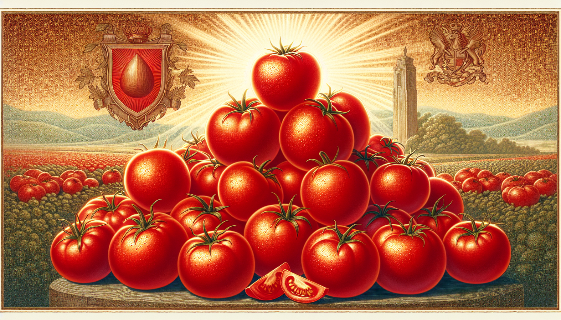Tomatoes, a source of lycopene