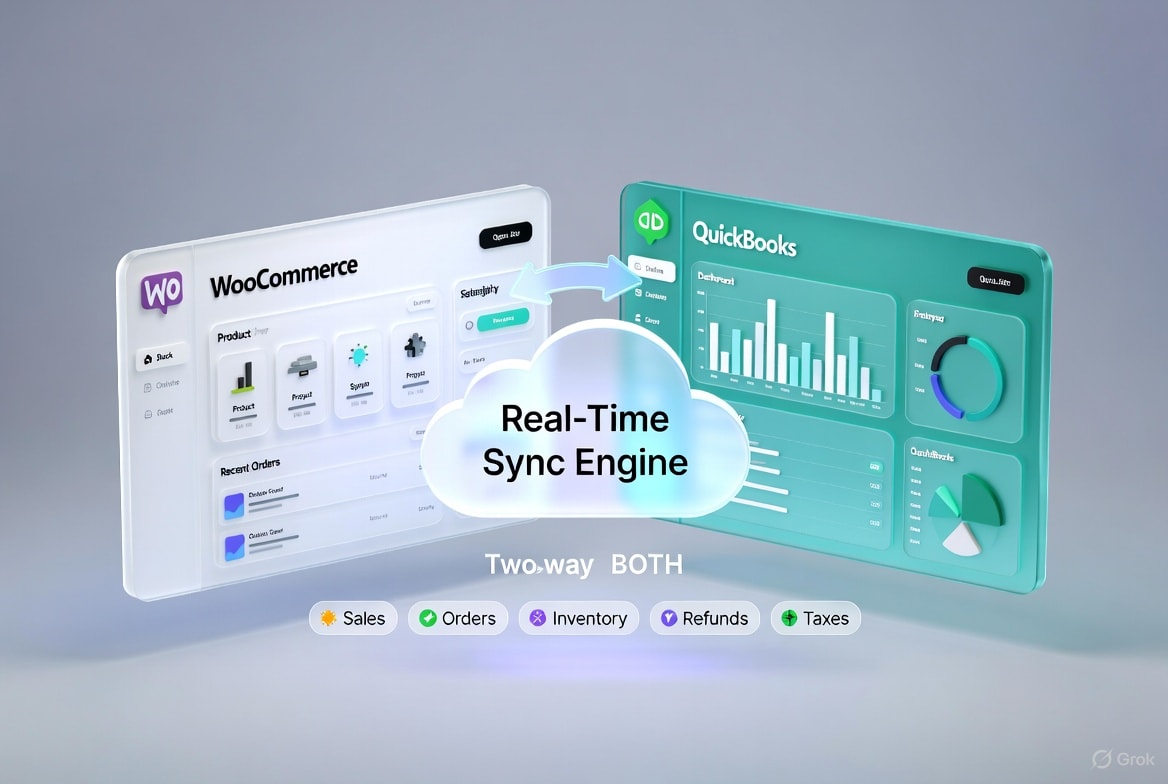 how to sync woocommerce and quickbooks
