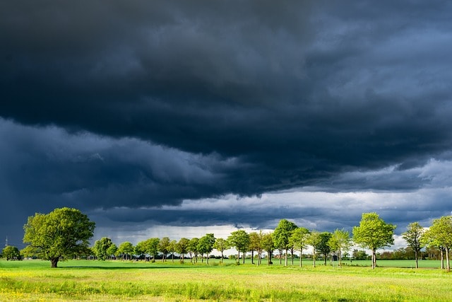 thunderstorm, thunderclouds, clouds