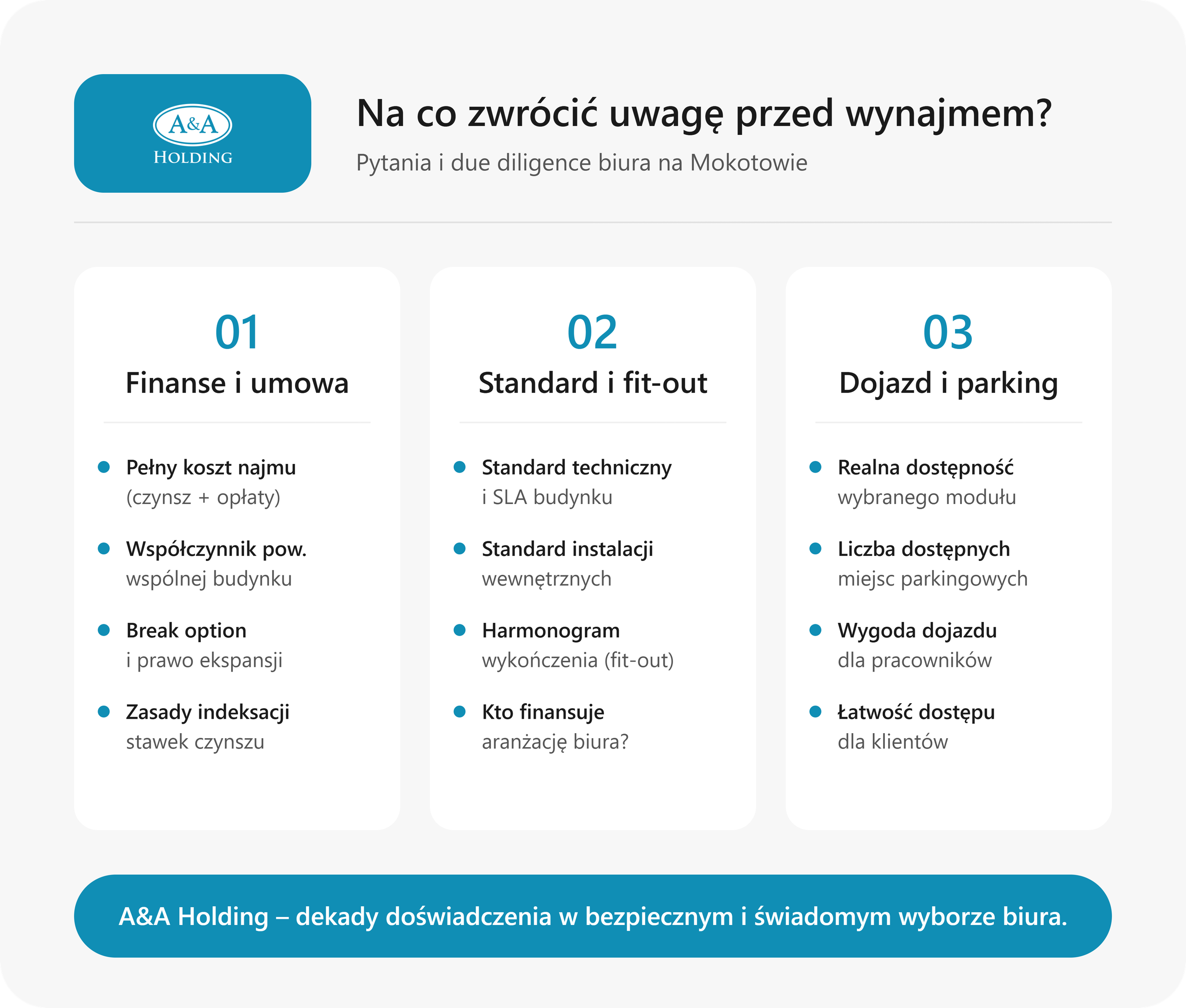 Na co zwrócić uwagę, zanim wynajmiesz biuro na Mokotowie