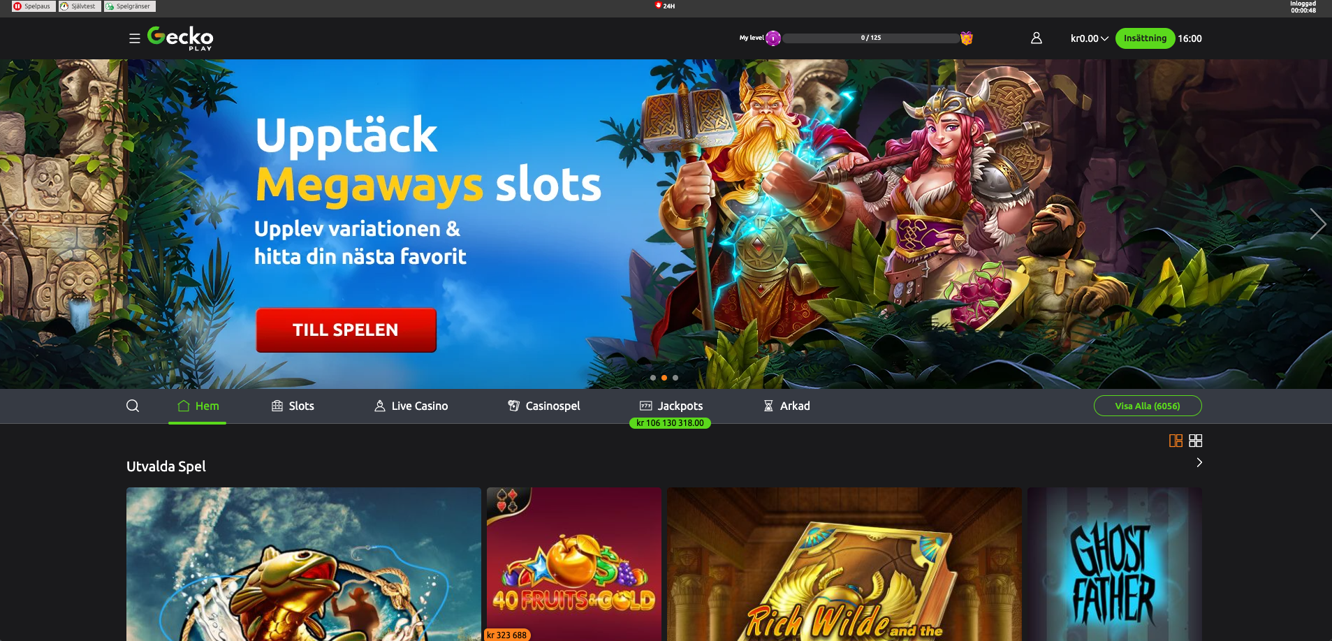 geckoplay casino - spela ansvarsfullt