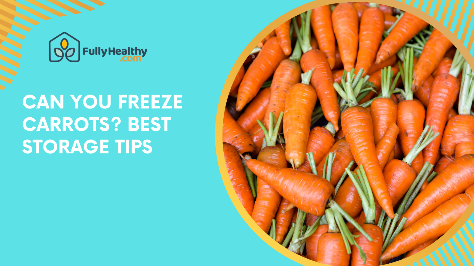 Can you freeze carrots? Best Storage Tipcs