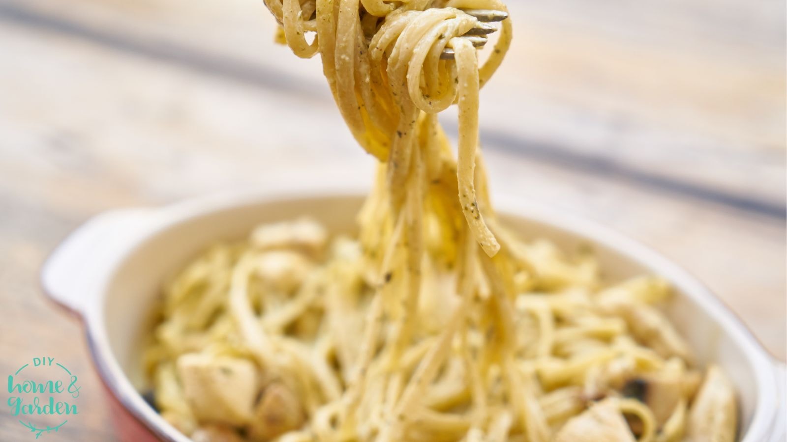 top pasta with parmesan, salt, pepper for an easy dish