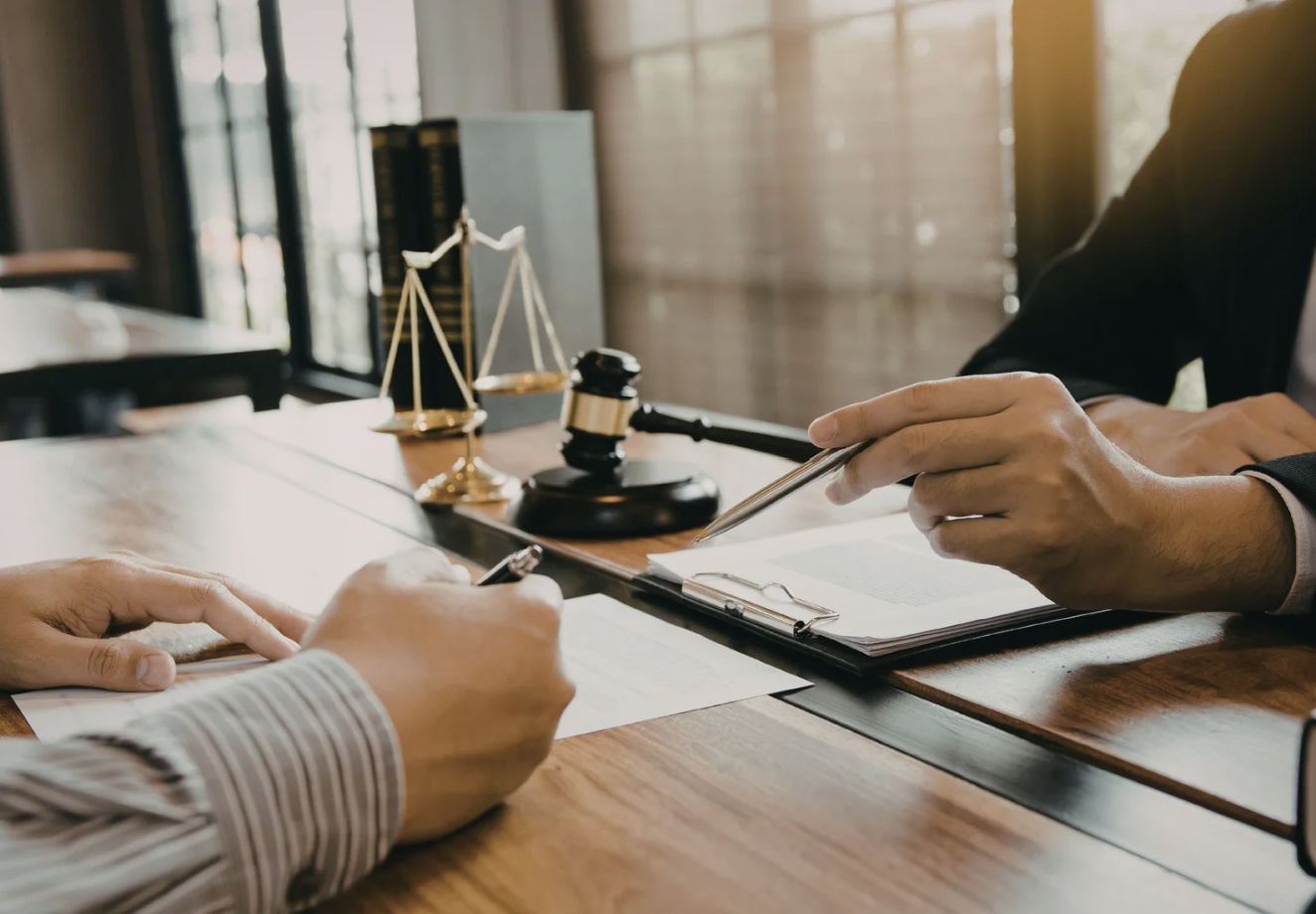 Maritime lawyer meeting