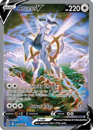 Pokémon tcg Arceus V