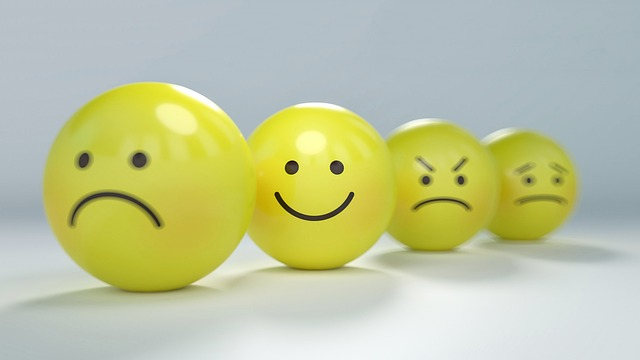 Yellow balls with smiley faces