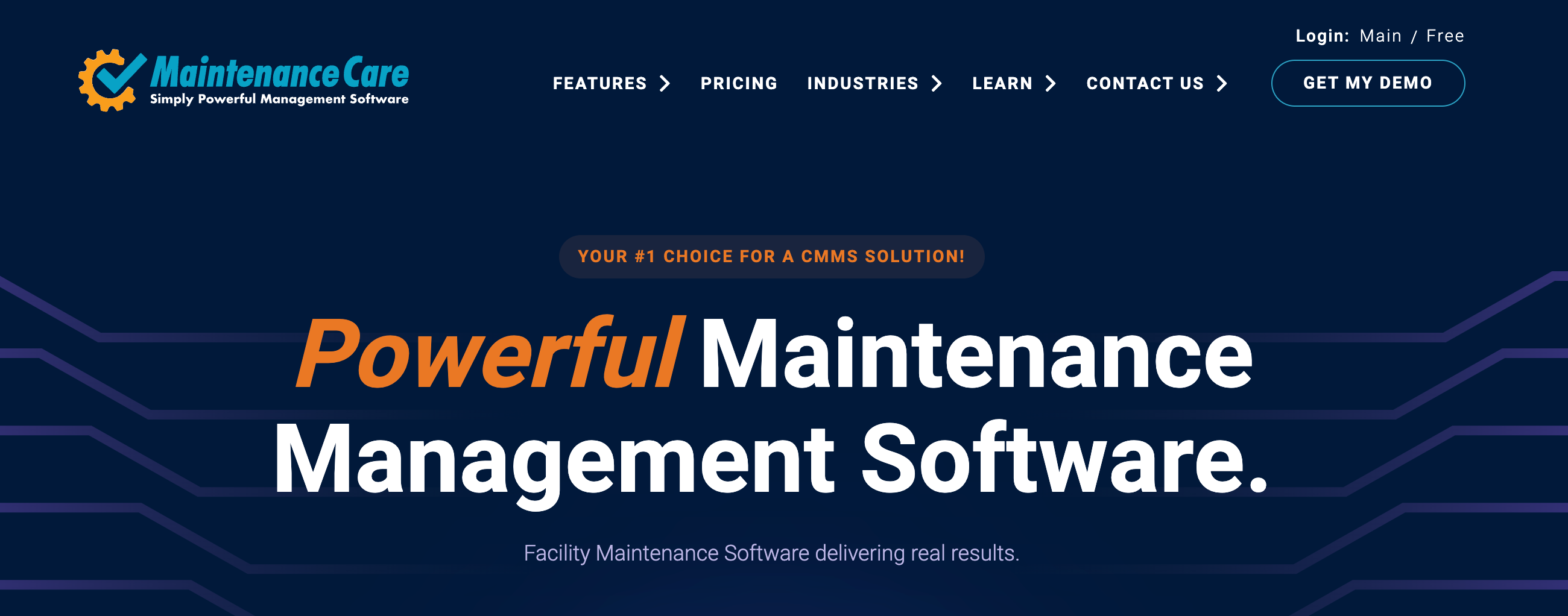 Facilities Management Software Maintenance Care