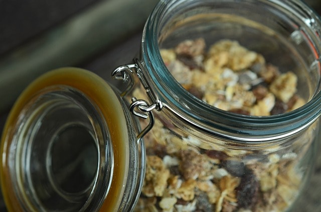 mason jar, glass, detail shot