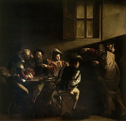 The Calling of St. Matthew – Caravaggio