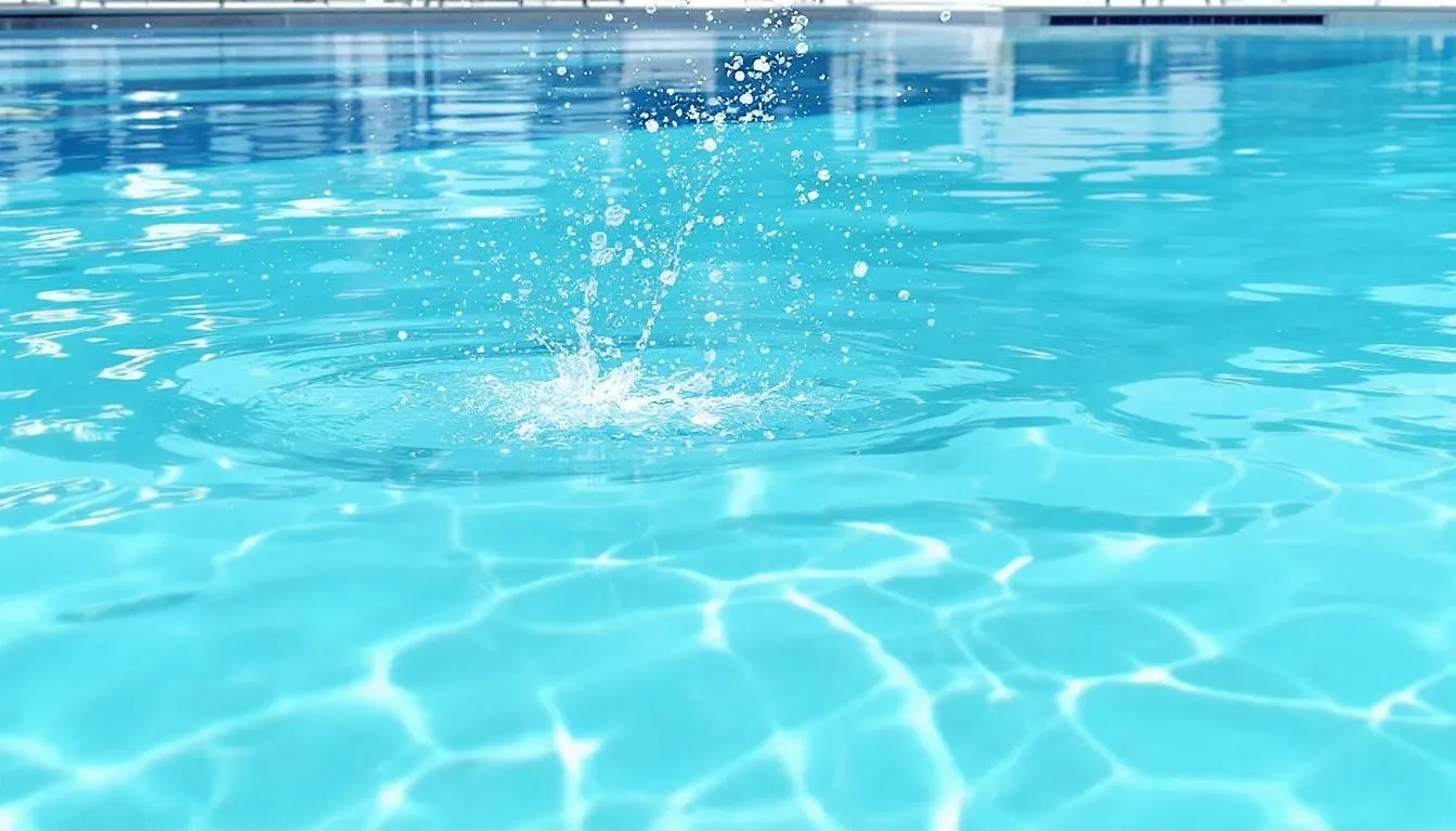 The image depicts a container of swimming pool shock, a pool chemical used for sanitizing and maintaining pool water. This essential product helps pool owners manage chlorine levels and ensure proper water chemistry for a safe and enjoyable swimming experience.