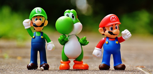 mario, luigi, yoschi