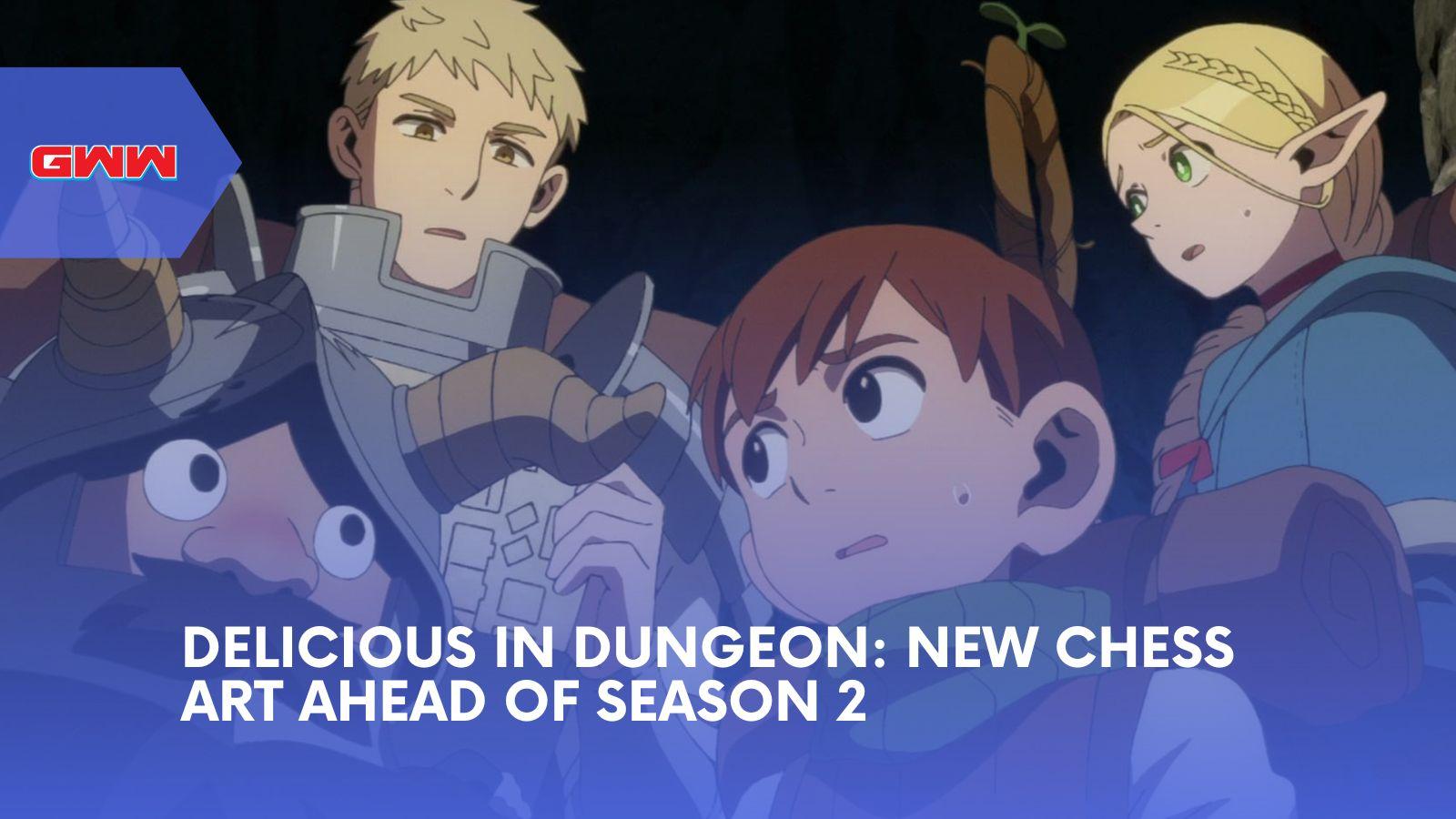 Delicious in Dungeon Season 2 Reveals New Chess Art