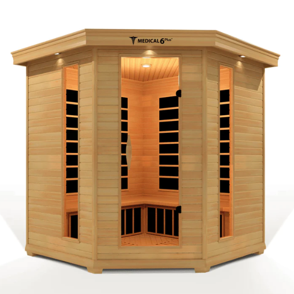 The Medical 6 sauna with free shipping from Airpuria.