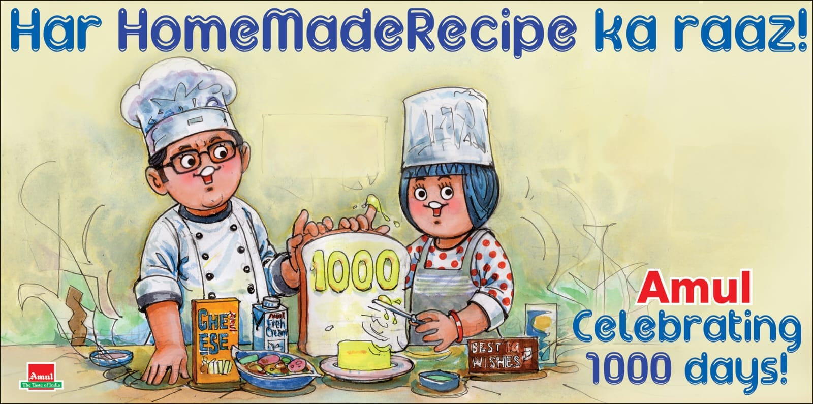Amul's topical ads and social media marketing