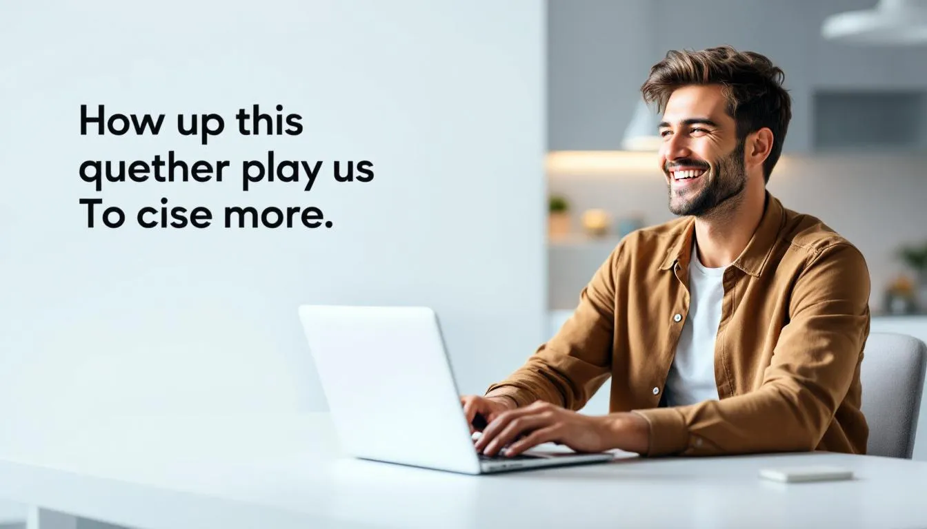 A satisfied customer providing feedback on a laptop after booking a sofa cleaning service in Abu Dhabi.