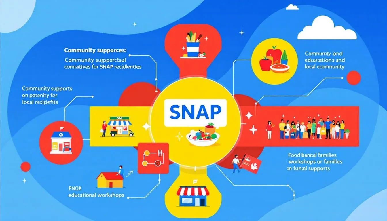 Community support initiatives for SNAP recipients.