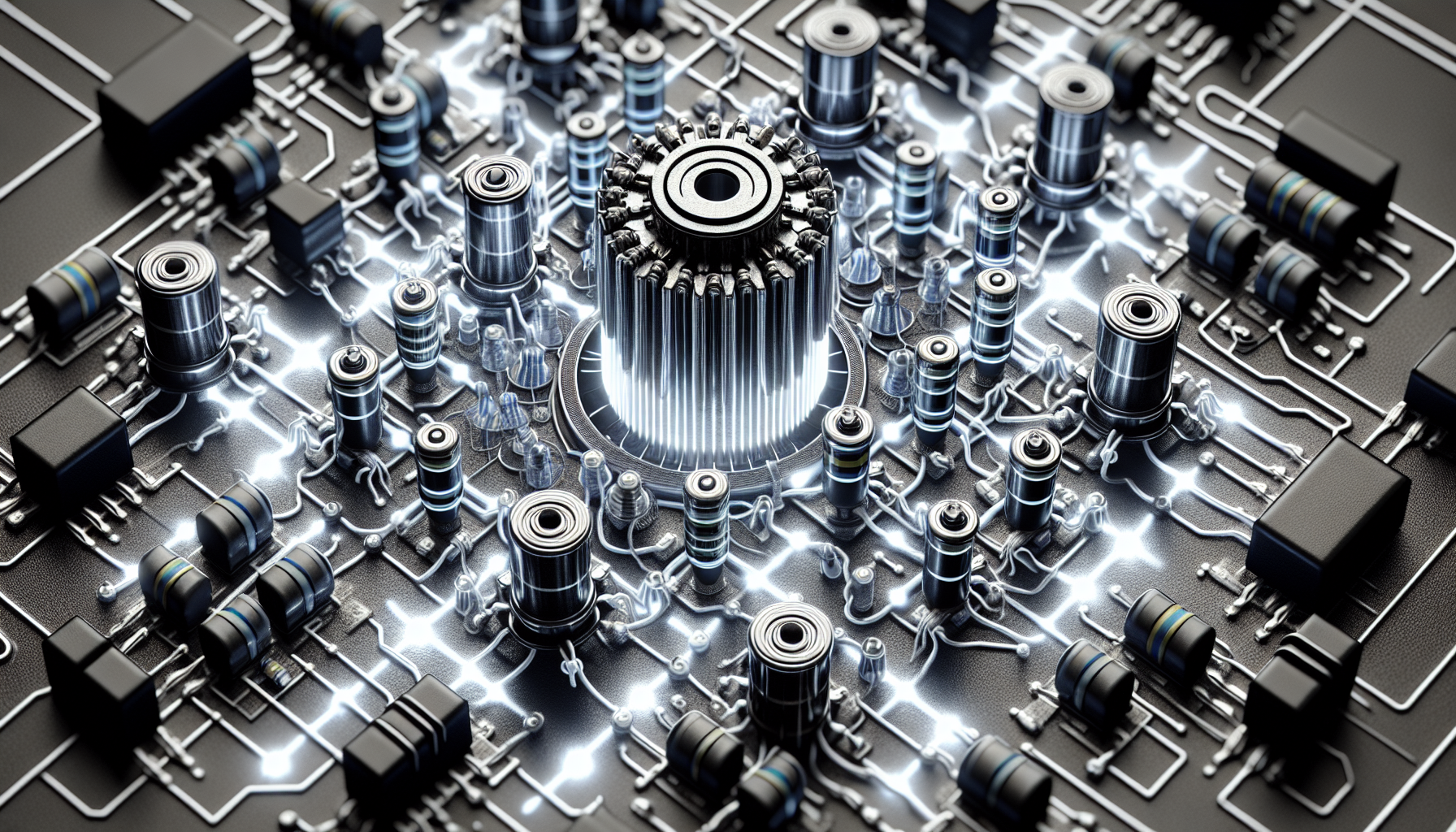 RF resistors in high-frequency filter application