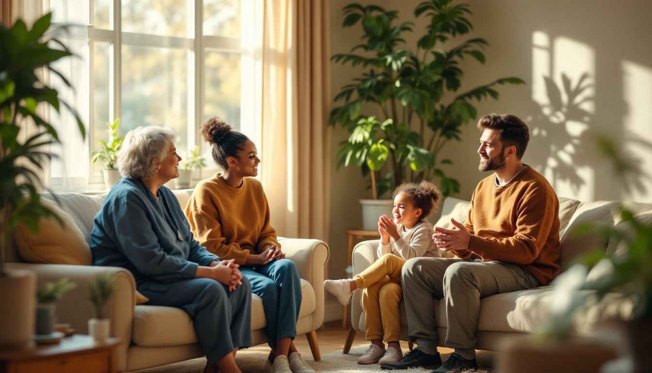 Compassionate healthcare providers discussing treatment options with patients.