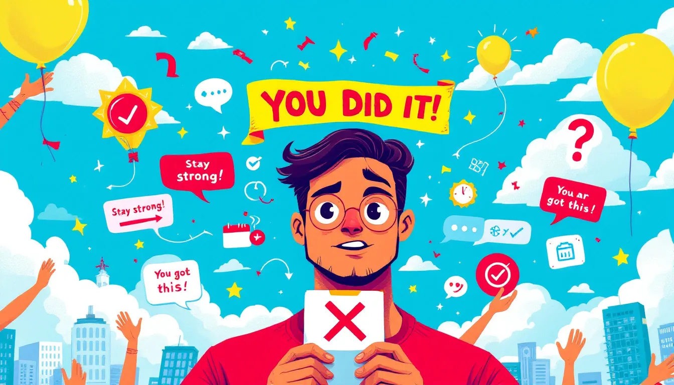 An illustration of strategies for preventing relapse after quitting smoking, focusing on support and advice.