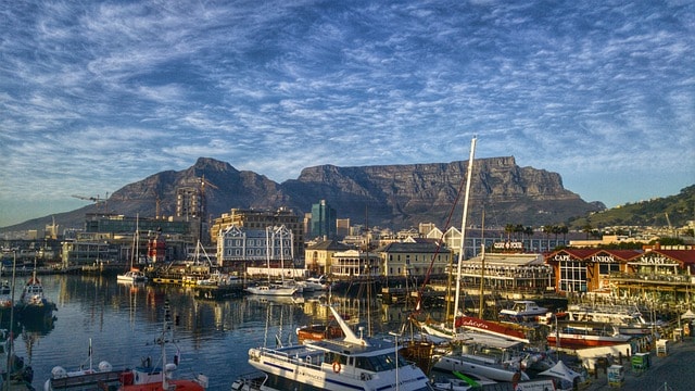 cape town, table mountain, waterfront