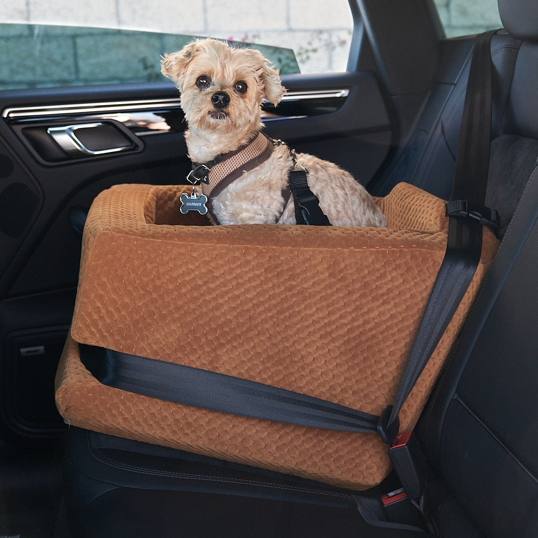 Fashion Car Seat for Dogs With Luxurious Velvet Inside A 