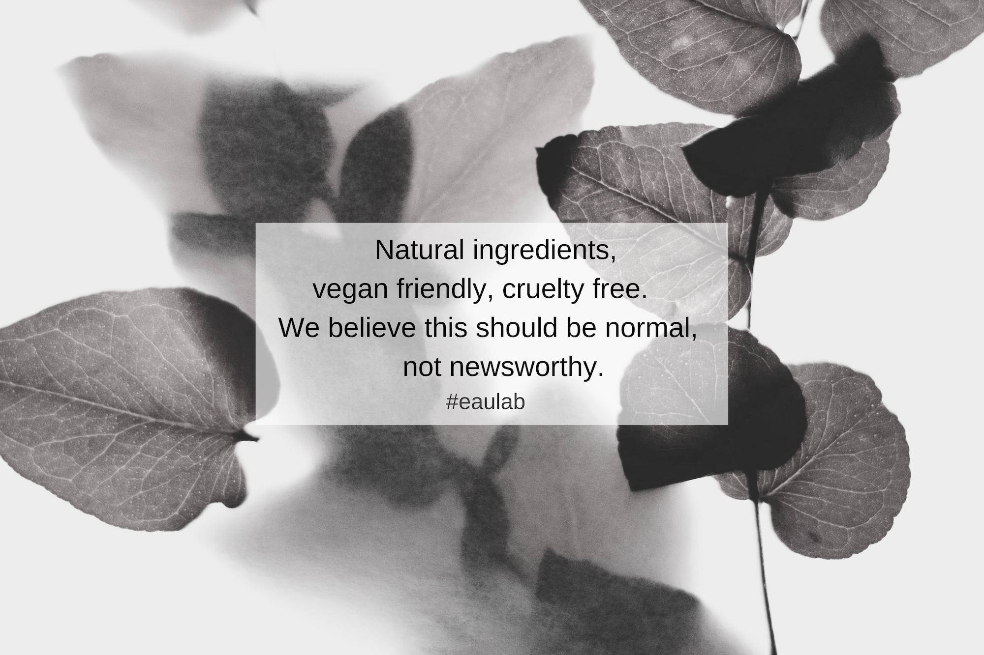 EAULAB: natural ingredients